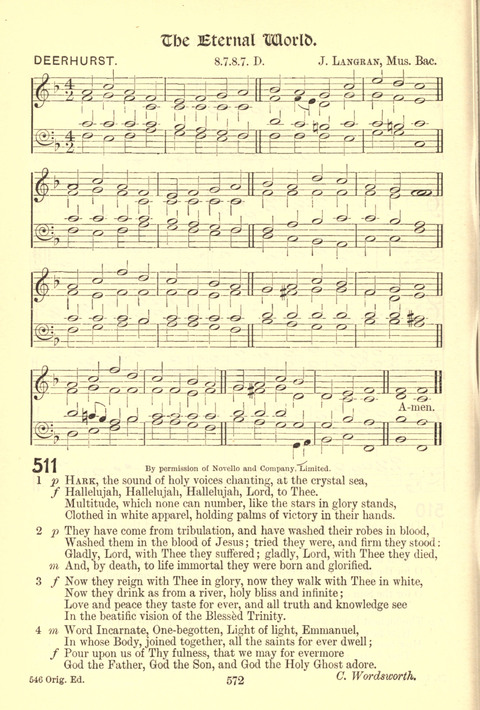 Worship Song: with accompanying tunes page 572