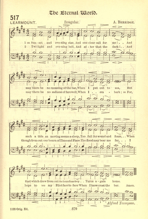 Worship Song: with accompanying tunes page 579