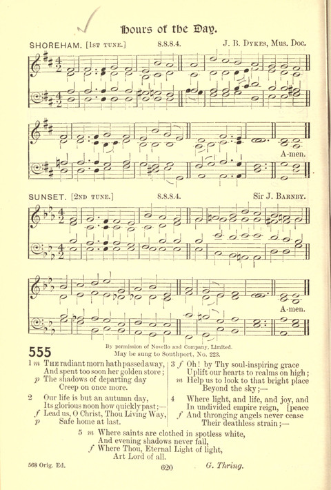 Worship Song: with accompanying tunes page 620