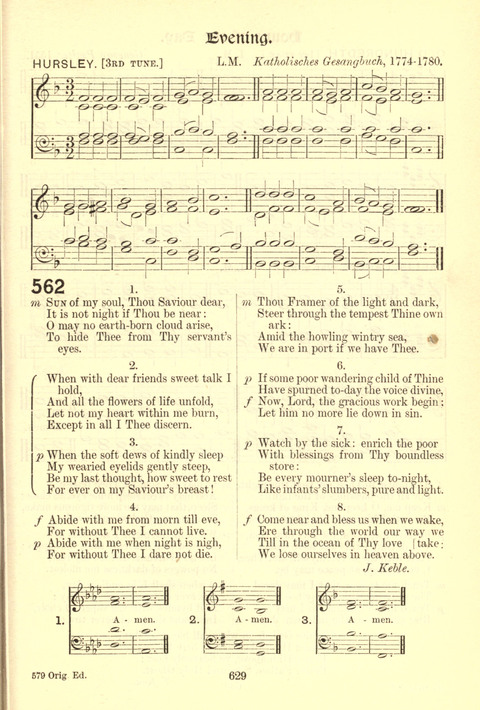 Worship Song: with accompanying tunes page 629