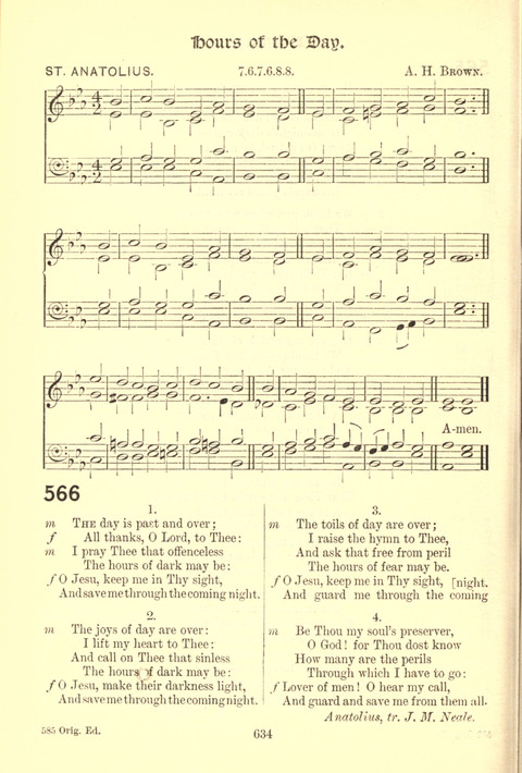 Worship Song: with accompanying tunes page 634