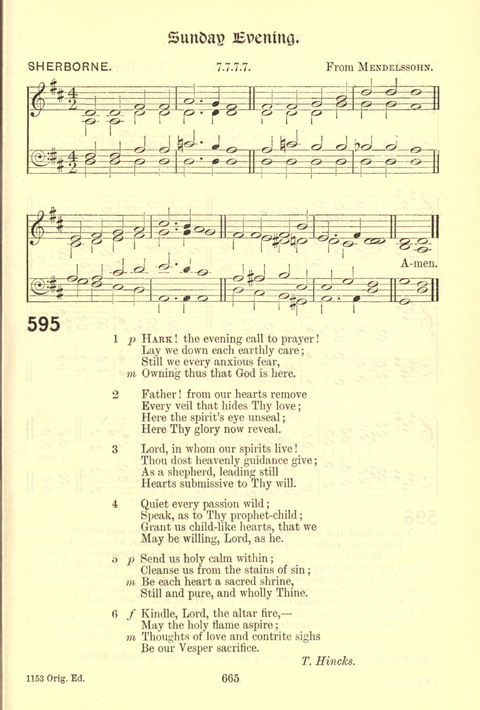 Worship Song: with accompanying tunes page 665