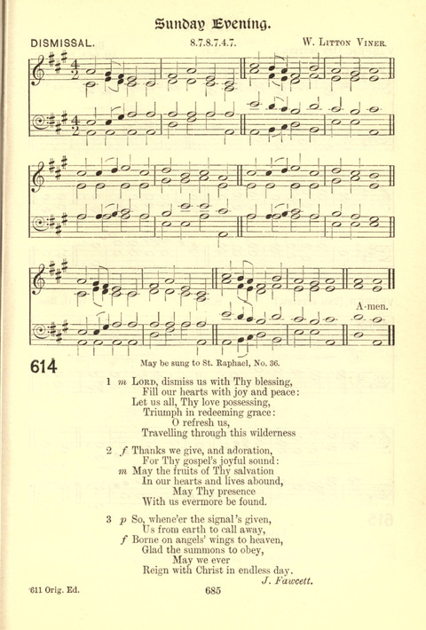 Worship Song: with accompanying tunes page 685