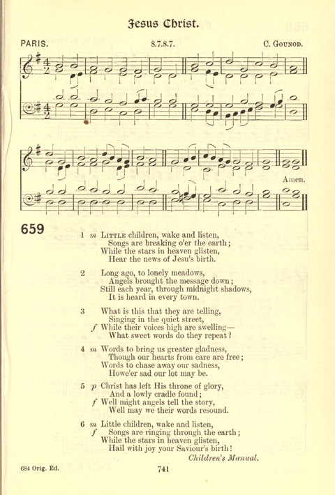 Worship Song: with accompanying tunes page 741