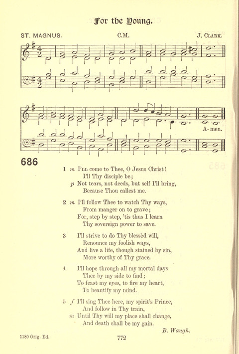 Worship Song: with accompanying tunes page 772
