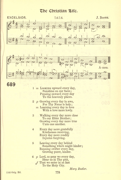 Worship Song: with accompanying tunes page 775