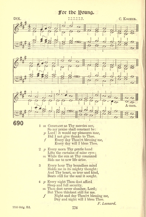 Worship Song: with accompanying tunes page 776