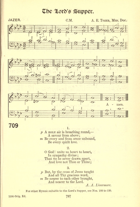 Worship Song: with accompanying tunes page 797