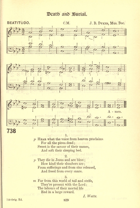 Worship Song: with accompanying tunes page 829