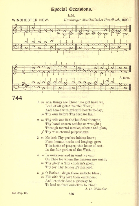Worship Song: with accompanying tunes page 836
