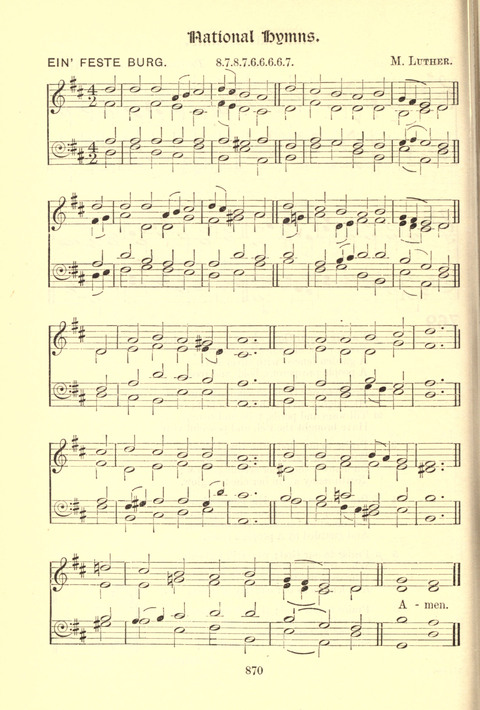 Worship Song: with accompanying tunes page 870