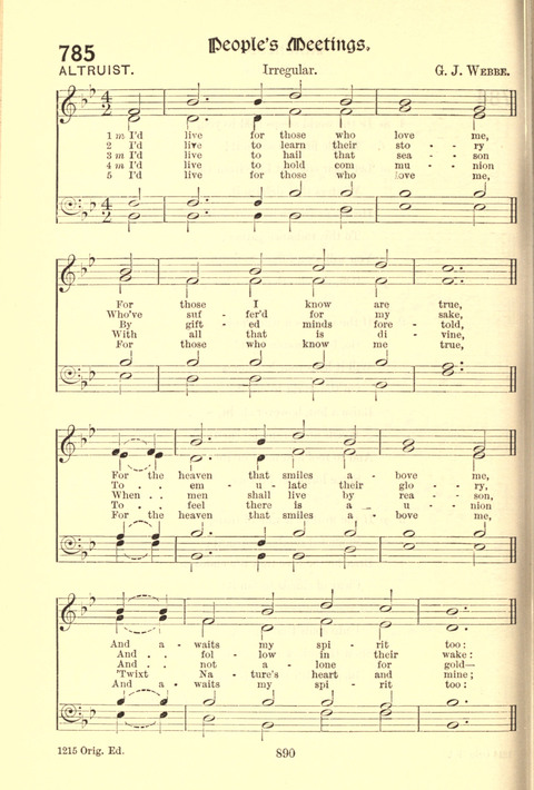 Worship Song: with accompanying tunes page 890