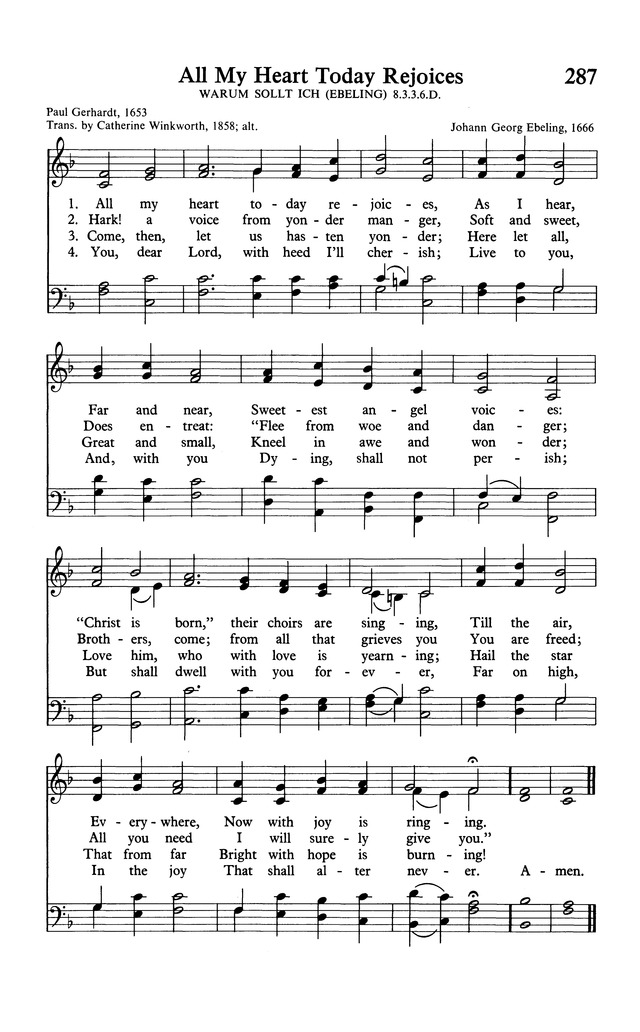 The Worshipbook: Services and Hymns page 287