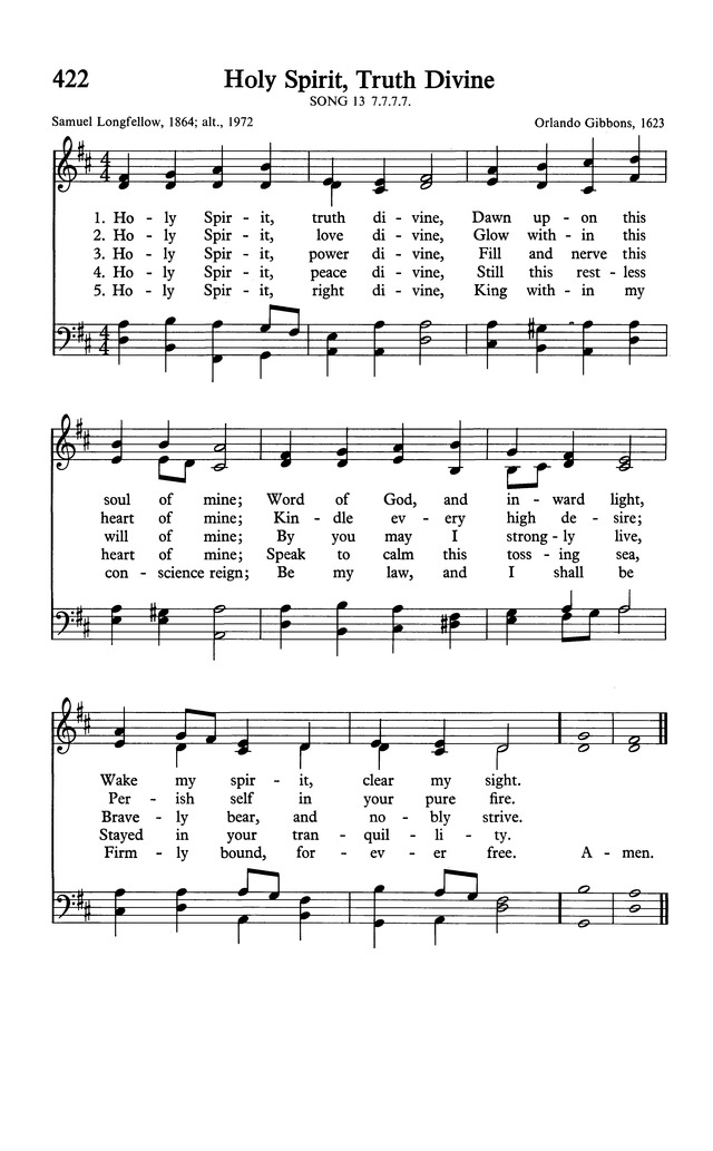 The Worshipbook: Services and Hymns page 422