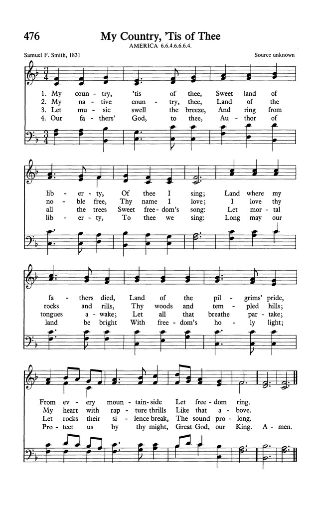 The Worshipbook: Services and Hymns page 476