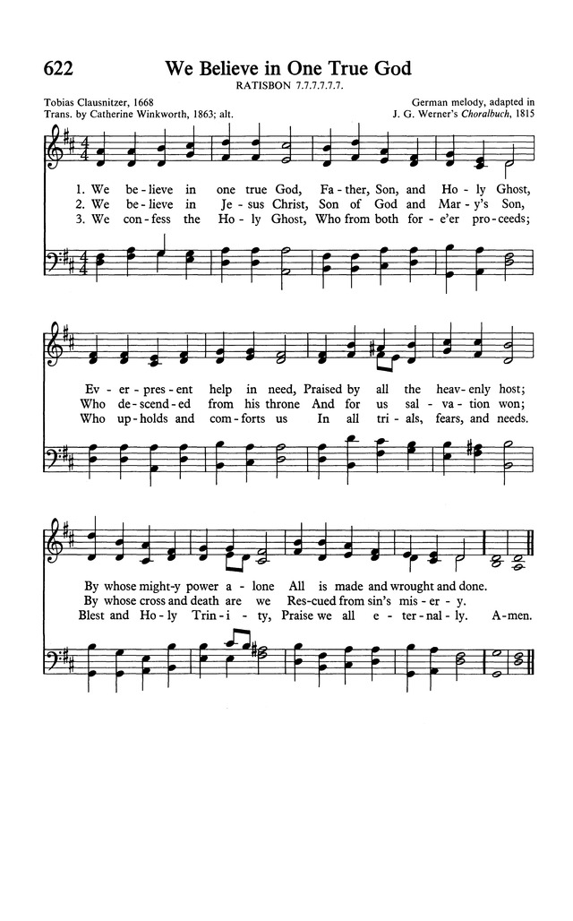 The Worshipbook: Services and Hymns page 622
