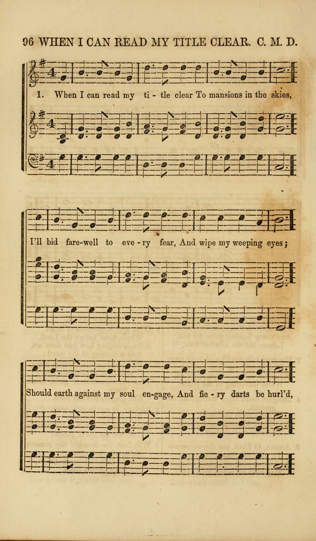 The Wesleyan Sacred Harp: a collection of choice tunes and hymns for prayer class, and camp meetings, choirs, and congregational singing page 101