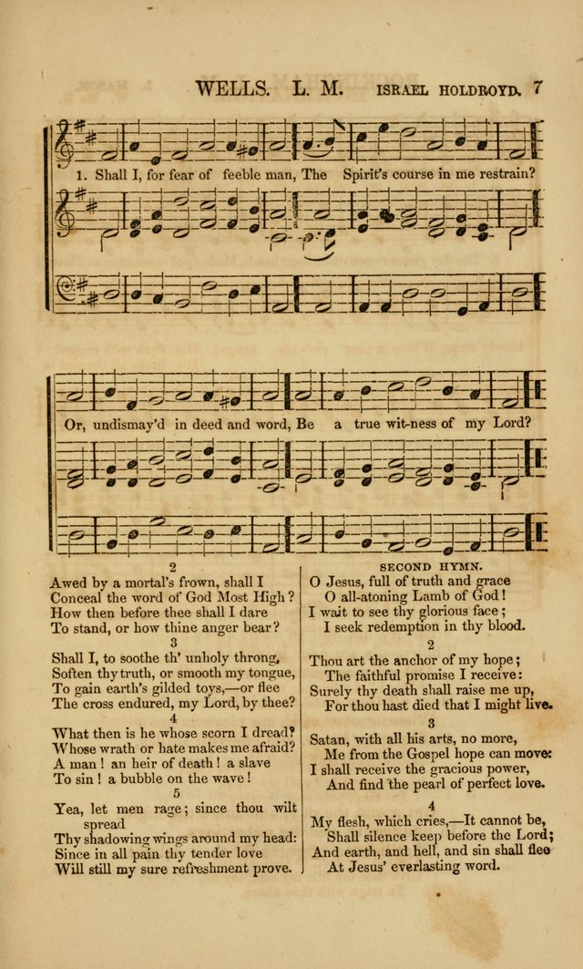 The Wesleyan Sacred Harp: a collection of choice tunes and hymns for prayer class, and camp meetings, choirs, and congregational singing page 12