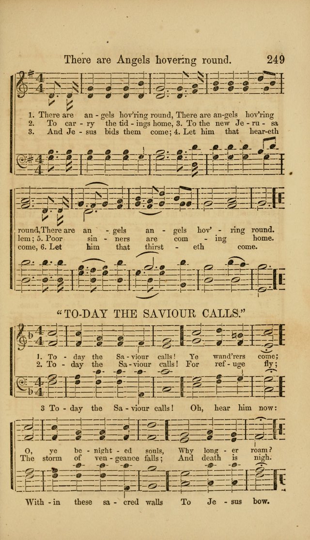 The Wesleyan Sacred Harp: a collection of choice tunes and hymns for prayer class, and camp meetings, choirs, and congregational singing page 254