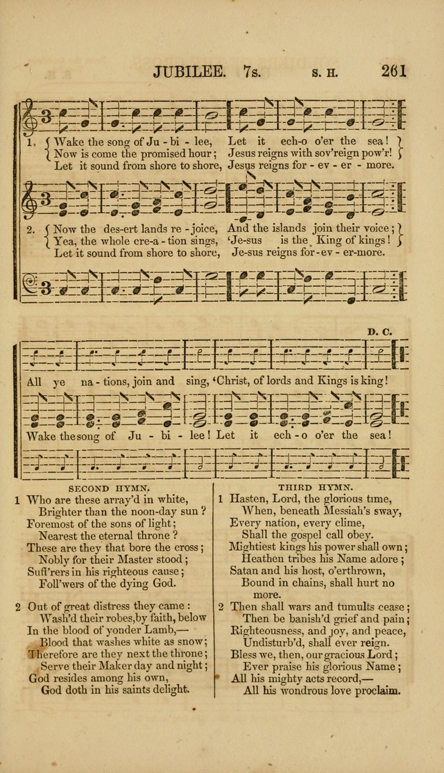 The Wesleyan Sacred Harp: a collection of choice tunes and hymns for prayer class, and camp meetings, choirs, and congregational singing page 266