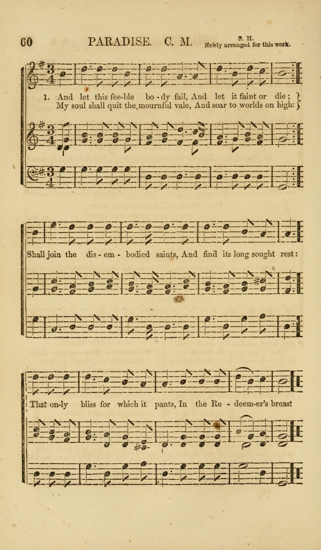 The Wesleyan Sacred Harp: a collection of choice tunes and hymns for prayer class, and camp meetings, choirs, and congregational singing page 65