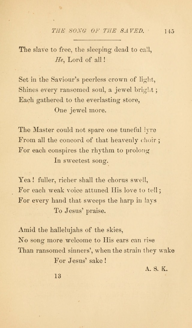 Way side hymns: selected from various authors page 152