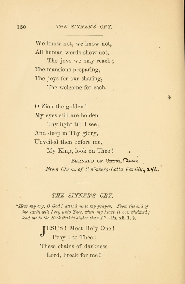 Way side hymns: selected from various authors page 157