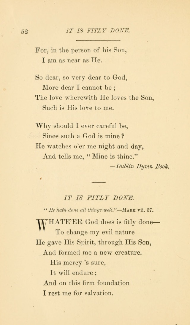 Way side hymns: selected from various authors page 59