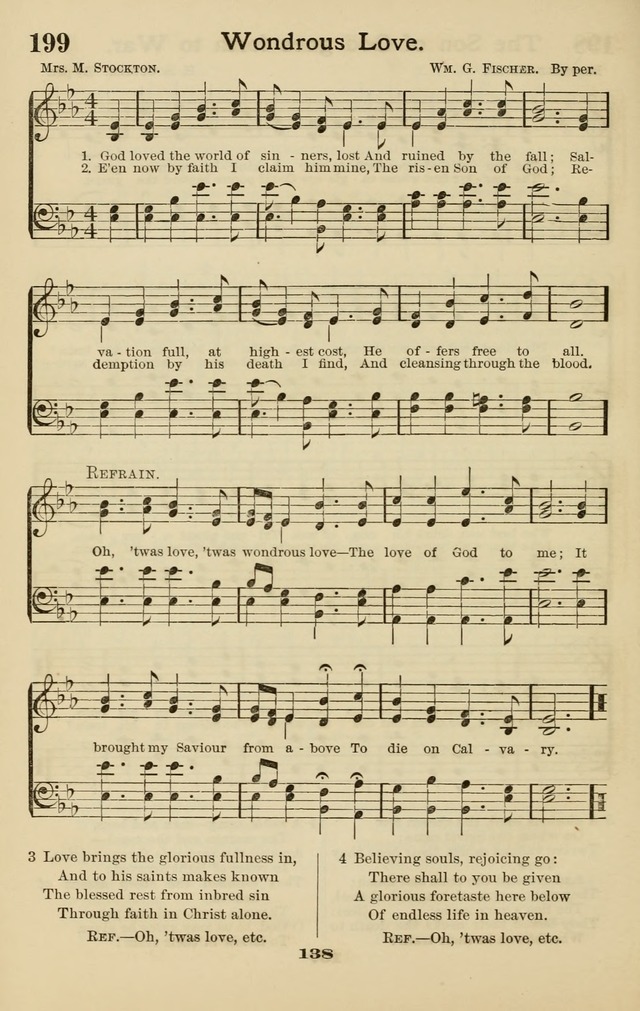 Westminster Sabbath School Hymnal, a collection of hymns and tunes for use in sabbath-schools and social meetings page 139