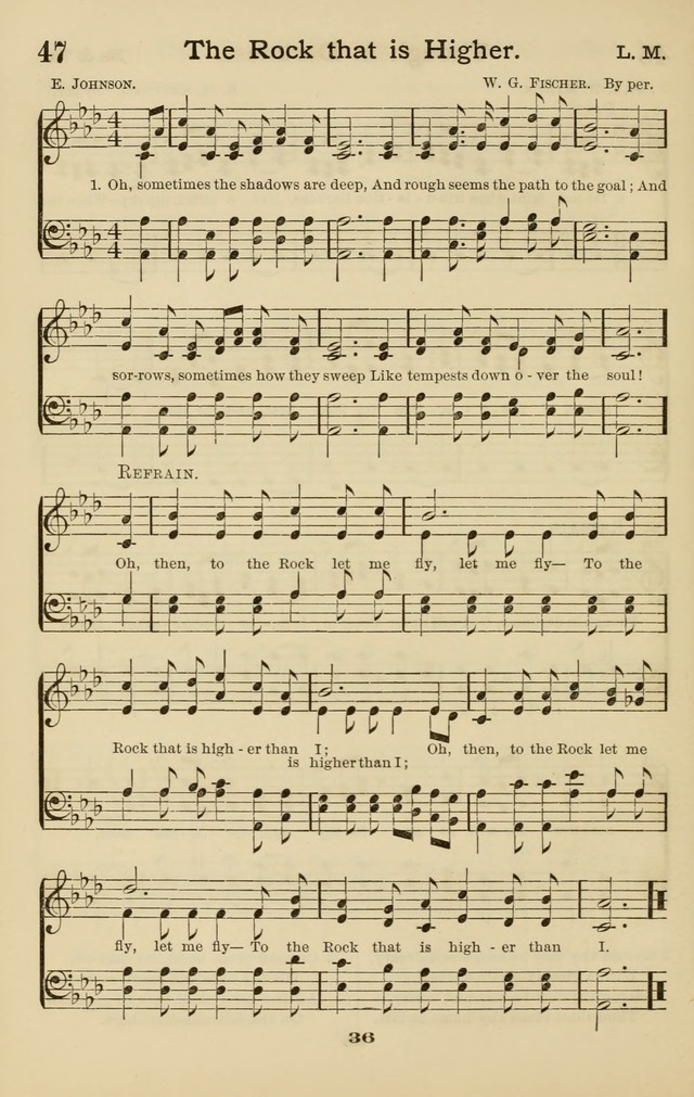 Westminster Sabbath School Hymnal, a collection of hymns and tunes for use in sabbath-schools and social meetings page 37