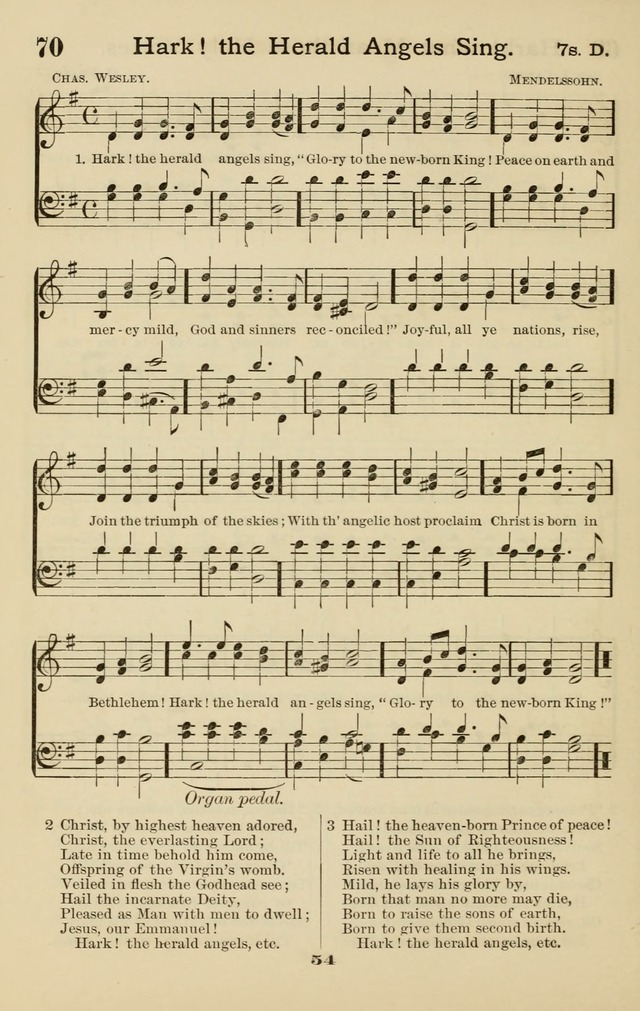 Westminster Sabbath School Hymnal, a collection of hymns and tunes for use in sabbath-schools and social meetings page 55