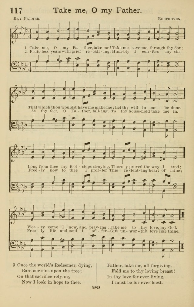 Westminster Sabbath School Hymnal, a collection of hymns and tunes for use in sabbath-schools and social meetings page 91