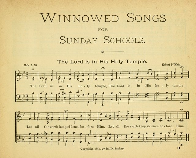 Winnowed Songs for Sunday Schools page 10