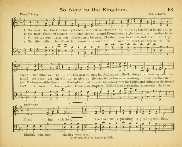Winnowed Songs for Sunday Schools page 70