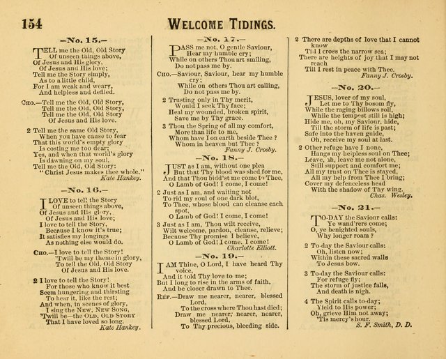 Welcome Tidings: a new collection of sacred songs for the Sunday School  page 159