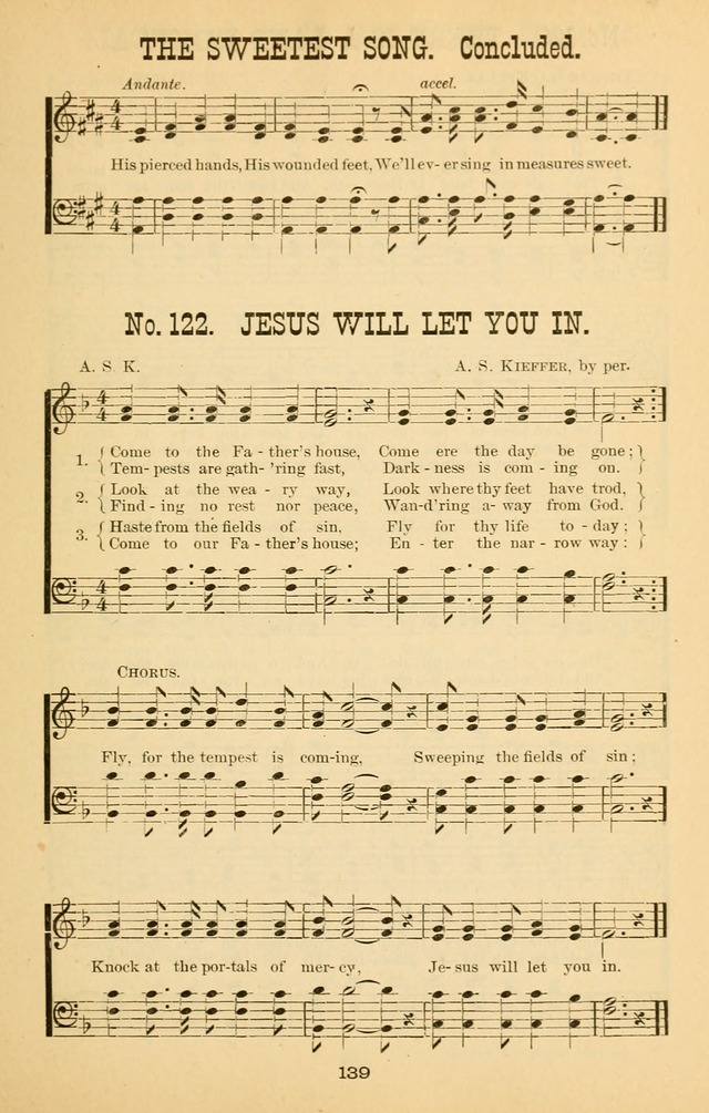 Words of Truth: a collection of hymns and tunes for Sunday schools and other occasions of Christian work and worship page 146