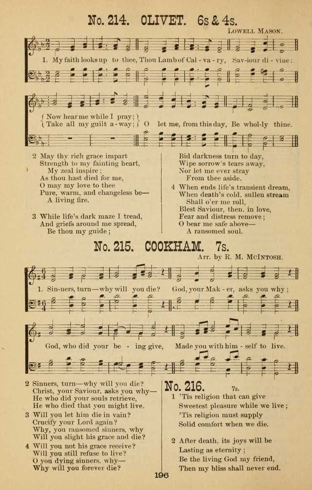 Words of Truth: a collection of hymns and tunes for Sunday schools and other occasions of Christian work and worship page 203