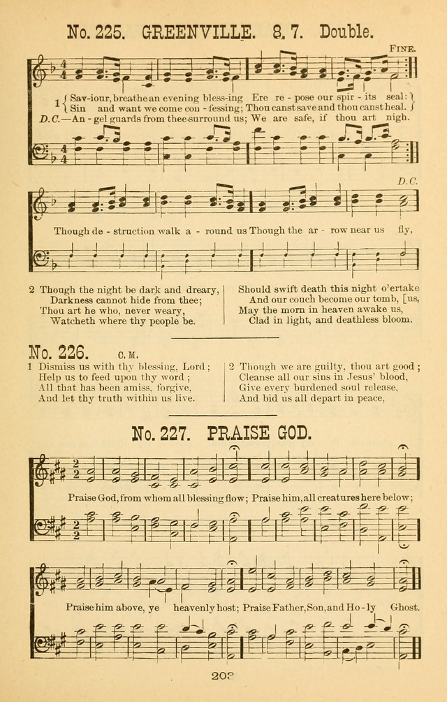 Words of Truth: a collection of hymns and tunes for Sunday schools and other occasions of Christian work and worship page 210
