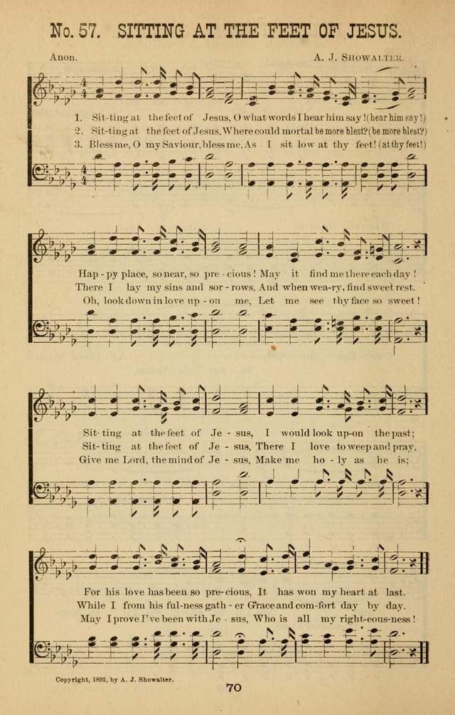 Words of Truth: a collection of hymns and tunes for Sunday schools and other occasions of Christian work and worship page 77