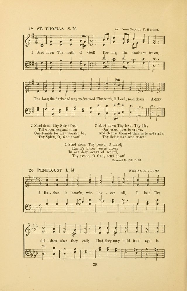 War-Time Hymns page 20