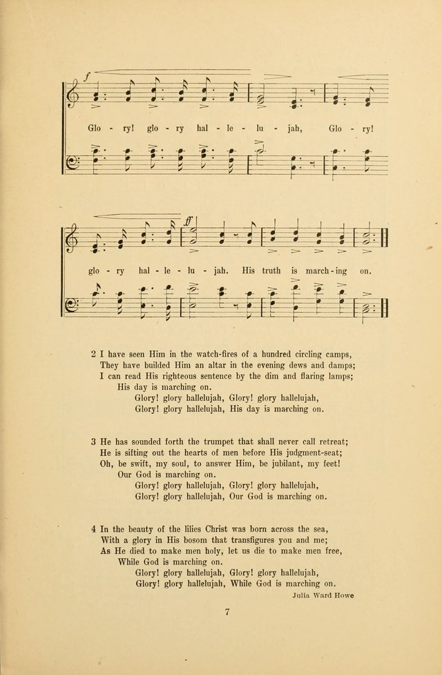 War-Time Hymns page 7