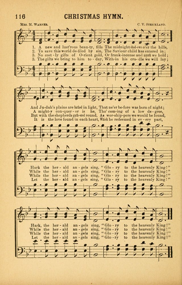 White Wings: for the use of churches, Sunday schools, Y.P.S.C.E., and all kinds of religious services page 115