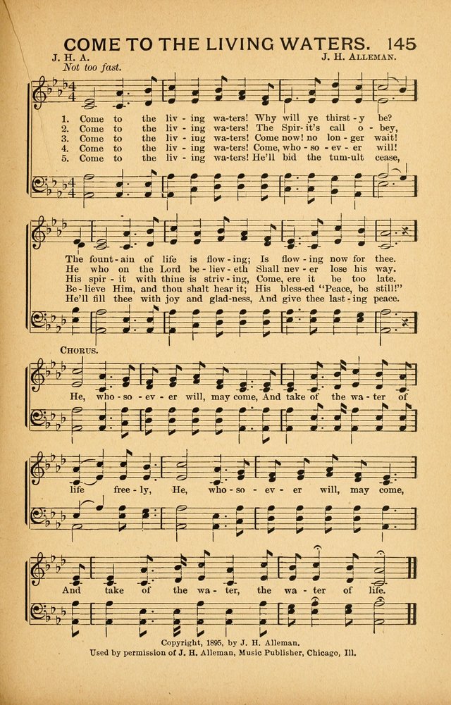 White Wings: for the use of churches, Sunday schools, Y.P.S.C.E., and all kinds of religious services page 144