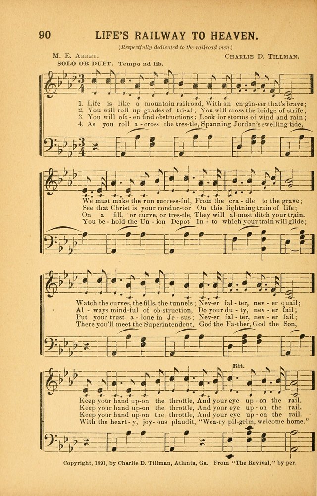 White Wings: for the use of churches, Sunday schools, Y.P.S.C.E., and all kinds of religious services page 89