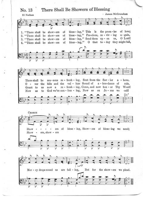 World Wide Church Songs: carefully selected songs, both old and new, for every church need page 13