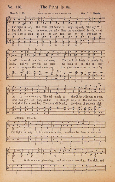 World Wide Revival Songs: for the Church, Sunday School and Evangelistic Meetings page 118