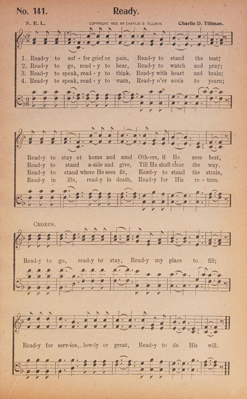 World Wide Revival Songs: for the Church, Sunday School and Evangelistic Meetings page 141