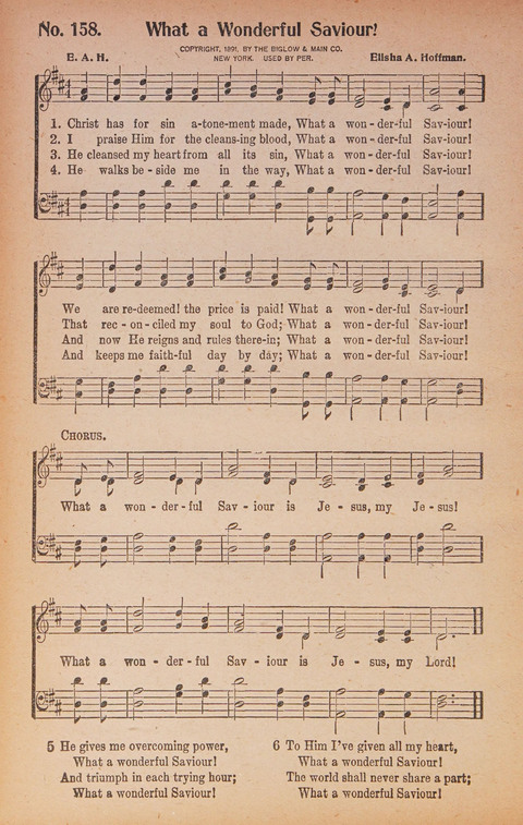 World Wide Revival Songs: for the Church, Sunday School and Evangelistic Meetings page 156