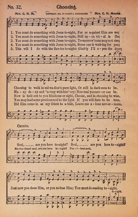 World Wide Revival Songs: for the Church, Sunday School and Evangelistic Meetings page 32