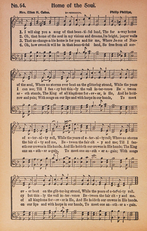 World Wide Revival Songs: for the Church, Sunday School and Evangelistic Meetings page 64